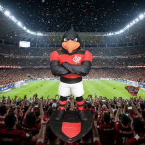 Peça de Colecionador: Mascote do Flamengo em Impressão 3D