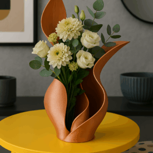 Vaso 3D “Fenix Contemporânea” – Arte e Sofisticação